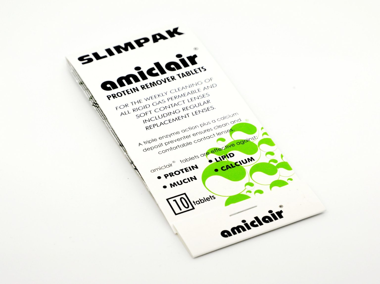 Amiclair Protein Remover Tablets 10 Pack Vision & Eyes